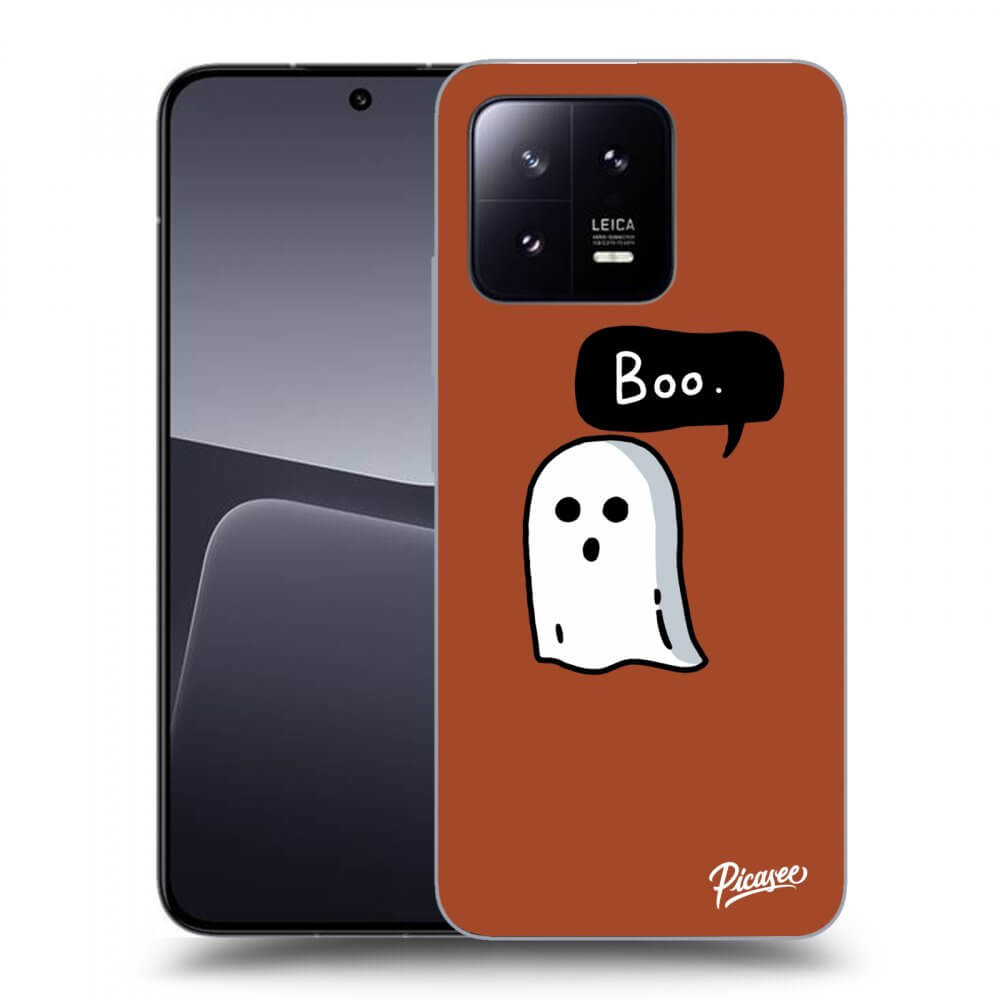 Picasee crna silikonska maskica za Xiaomi 13 - Boo