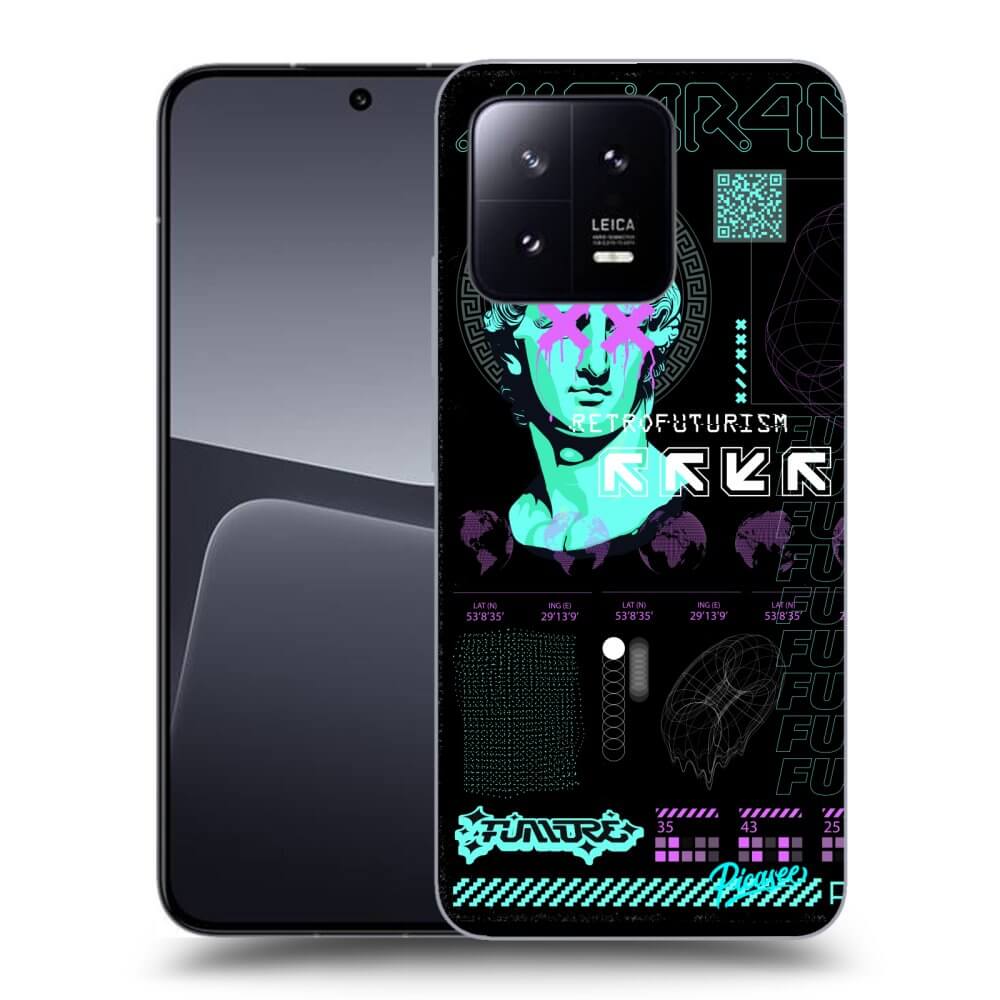 Picasee crna silikonska maskica za Xiaomi 13 - RETRO