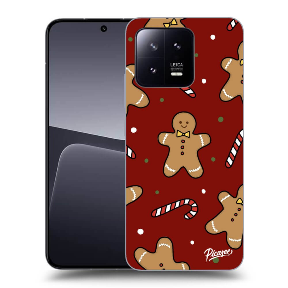 Picasee crna silikonska maskica za Xiaomi 13 - Gingerbread 2