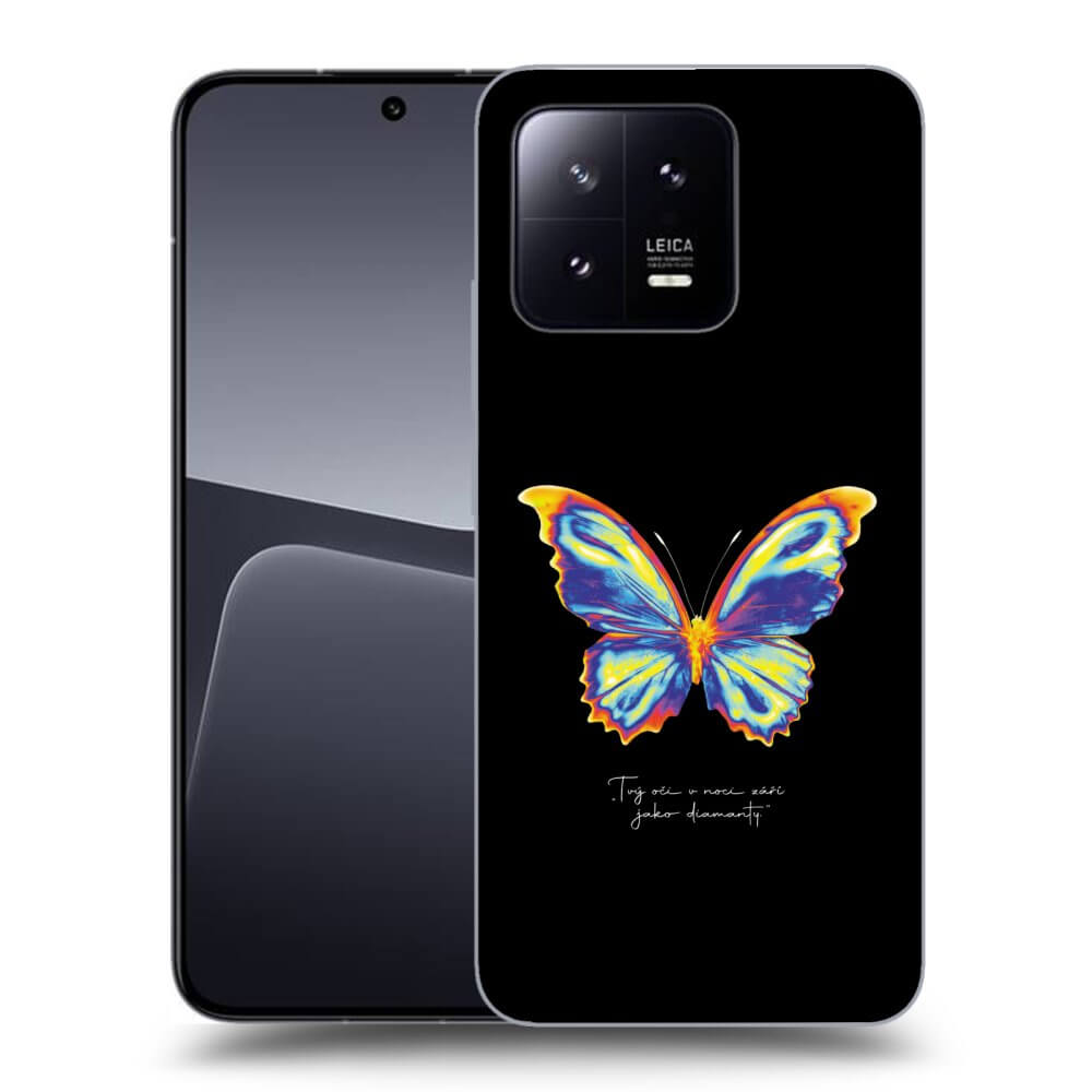 Picasee crna silikonska maskica za Xiaomi 13 - Diamanty Black