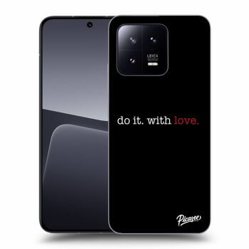 Picasee crna silikonska maskica za Xiaomi 13 - Do it. With love.