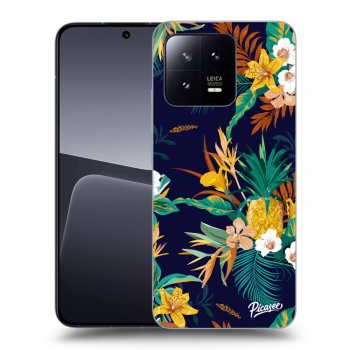 Picasee crna silikonska maskica za Xiaomi 13 - Pineapple Color