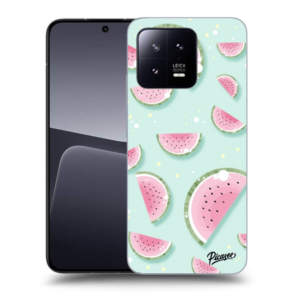 Picasee crna silikonska maskica za Xiaomi 13 Pro - Watermelon 2