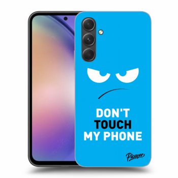 Maskica za Samsung Galaxy A54 5G - Angry Eyes - Blue