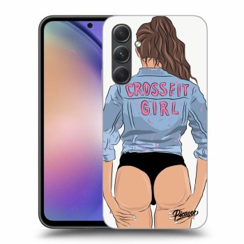 Picasee ULTIMATE CASE za Samsung Galaxy A54 5G - Crossfit girl - nickynellow