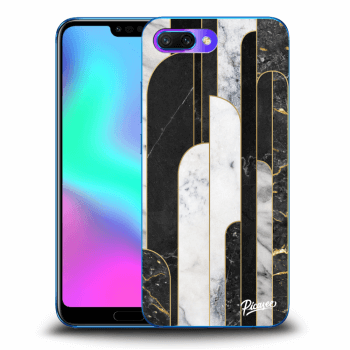 Maskica za Honor 10 - Black & White tile