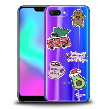 Maskica za Honor 10 - Christmas Stickers