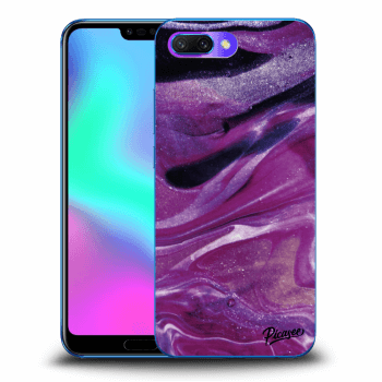 Maskica za Honor 10 - Purple glitter