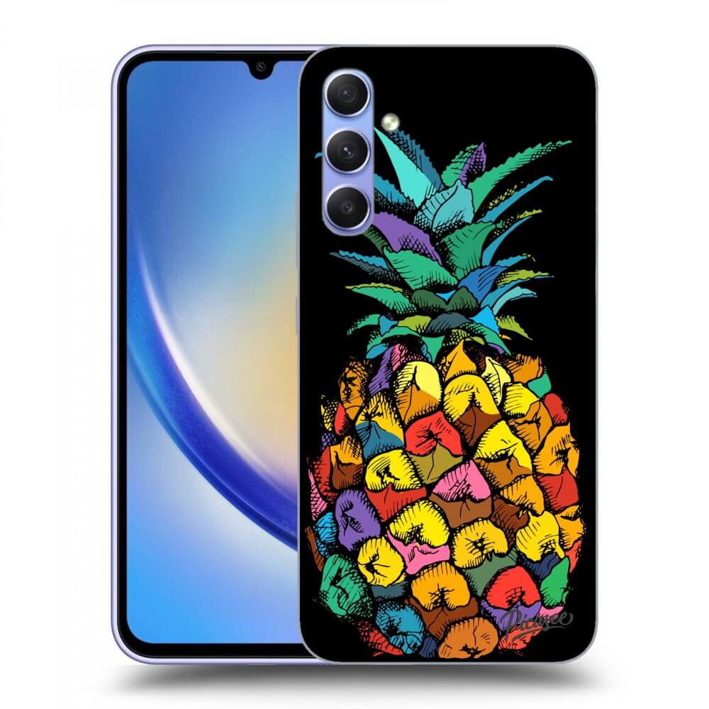 Picasee ULTIMATE CASE za Samsung Galaxy A34 5G A346B - Pineapple