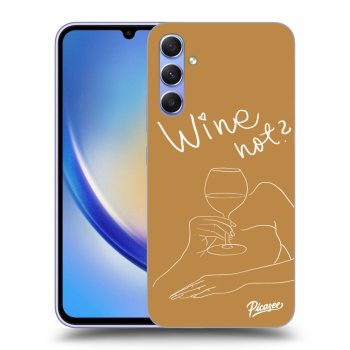 Maskica za Samsung Galaxy A34 5G A346B - Wine not