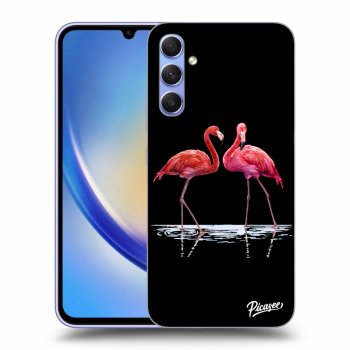 Maskica za Samsung Galaxy A34 5G A346B - Flamingos couple
