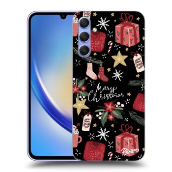 Maskica za Samsung Galaxy A34 5G A346B - Christmas