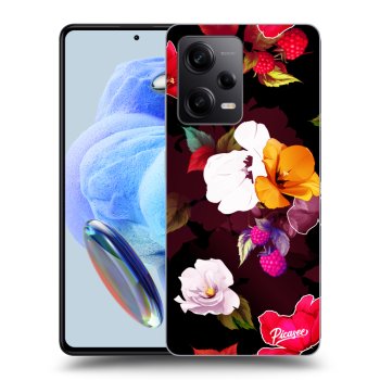 Maskica za Xiaomi Redmi Note 12 5G - Flowers and Berries