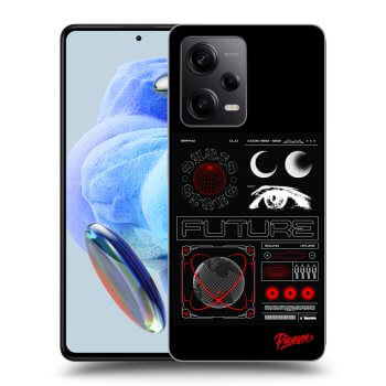 Picasee silikonska prozirna maskica za Xiaomi Redmi Note 12 5G - WAVES