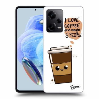 Picasee silikonska prozirna maskica za Xiaomi Redmi Note 12 Pro+ 5G - Cute coffee