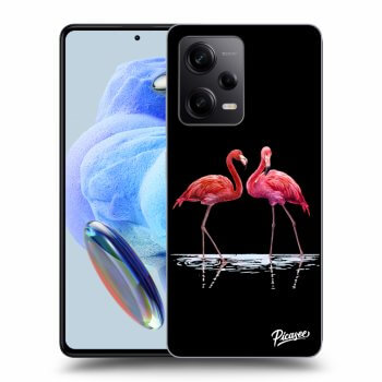 Maskica za Xiaomi Redmi Note 12 Pro+ 5G - Flamingos couple
