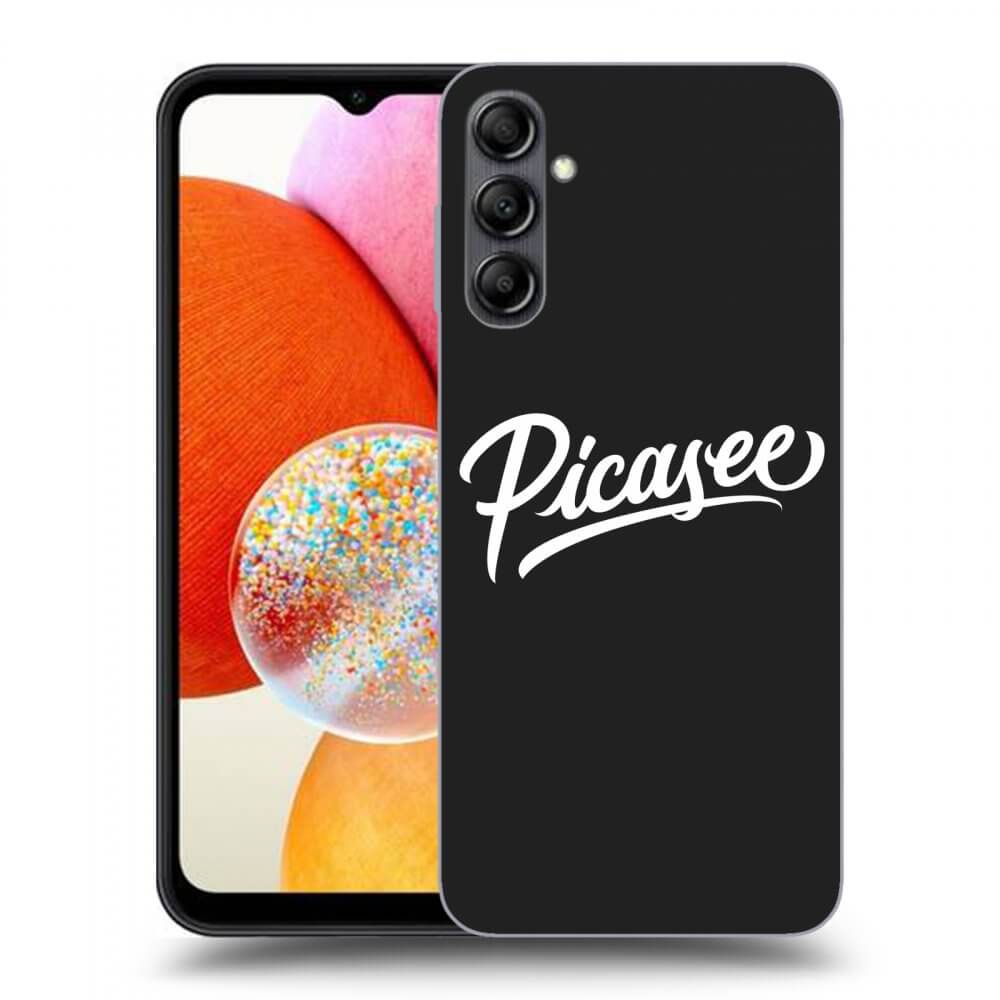 Picasee crna silikonska maskica za Samsung Galaxy A14 4G A145R - Picasee - White