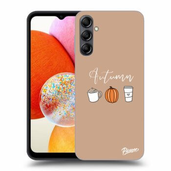 Picasee crna silikonska maskica za Samsung Galaxy A14 4G A145R - Autumn