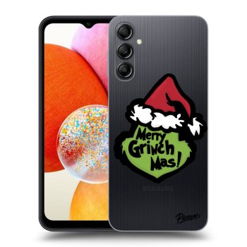 Picasee silikonska prozirna maskica za Samsung Galaxy A14 4G A145R - Grinch 2