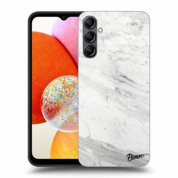 Picasee ULTIMATE CASE za Samsung Galaxy A14 4G A145R - White marble