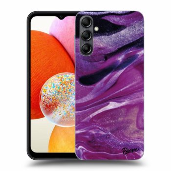 Maskica za Samsung Galaxy A14 4G A145R - Purple glitter