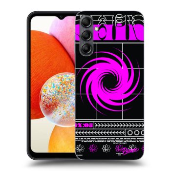 Picasee crna silikonska maskica za Samsung Galaxy A14 5G A146P - SHINE