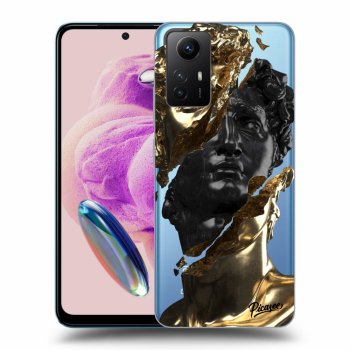 Maskica za Xiaomi Redmi Note 12S - Gold - Black