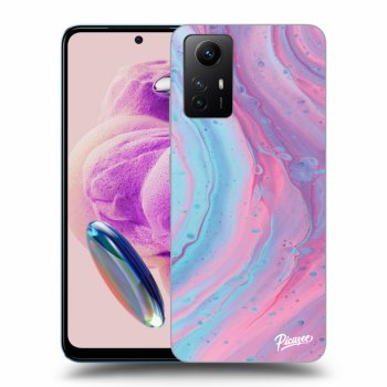 Maskica za Xiaomi Redmi Note 12S - Pink liquid