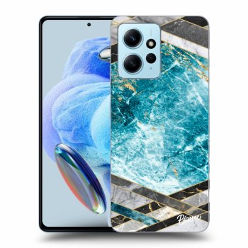 Maskica za Xiaomi Redmi Note 12 4G - Blue geometry