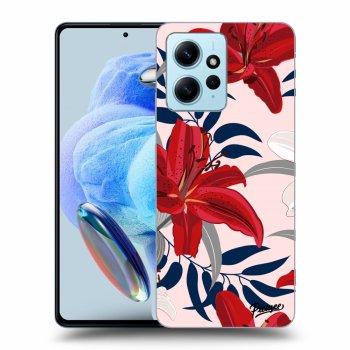 Maskica za Xiaomi Redmi Note 12 4G - Red Lily