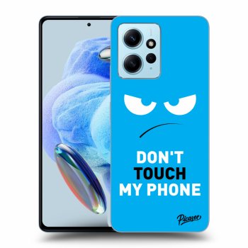 Maskica za Xiaomi Redmi Note 12 4G - Angry Eyes - Blue