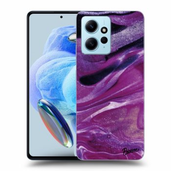 Maskica za Xiaomi Redmi Note 12 4G - Purple glitter