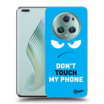 Maskica za Honor Magic5 Pro - Angry Eyes - Blue