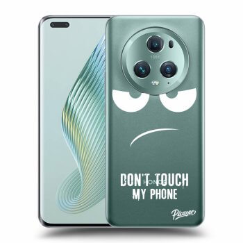 Picasee silikonska prozirna maskica za Honor Magic5 Pro - Don't Touch My Phone