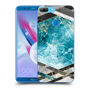 Maskica za Honor 9 Lite - Blue geometry