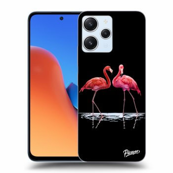 Maskica za Xiaomi Redmi 12 4G - Flamingos couple
