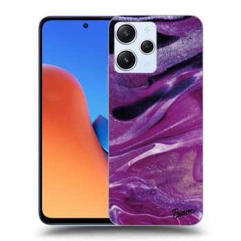 Picasee ULTIMATE CASE za Xiaomi Redmi 12 4G - Purple glitter