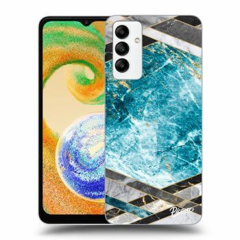 Maskica za Samsung Galaxy A04s A047F - Blue geometry