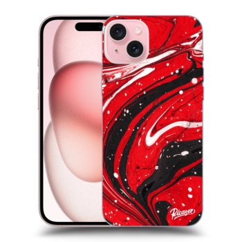 Maskica za Apple iPhone 15 - Red black