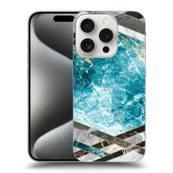 Maskica za Apple iPhone 15 Pro - Blue geometry