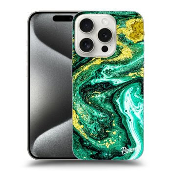 Maskica za Apple iPhone 15 Pro - Green Gold