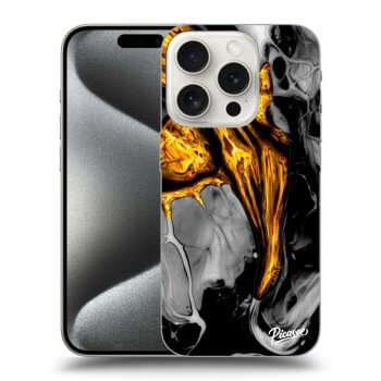 Maskica za Apple iPhone 15 Pro - Black Gold
