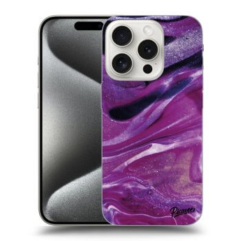 Maskica za Apple iPhone 15 Pro - Purple glitter