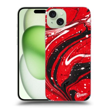 Maskica za Apple iPhone 15 Plus - Red black