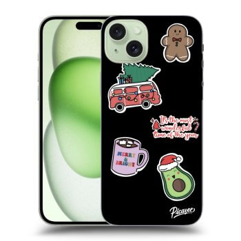 Picasee ULTIMATE CASE MagSafe za Apple iPhone 15 Plus - Christmas Stickers