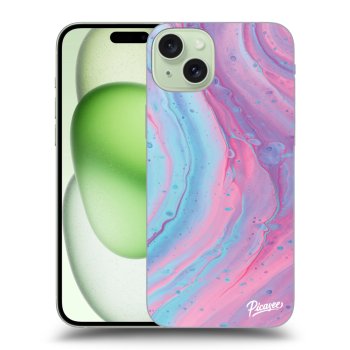 Maskica za Apple iPhone 15 Plus - Pink liquid