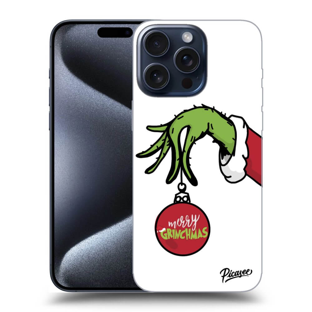 Picasee ULTIMATE CASE MagSafe za Apple iPhone 15 Pro Max - Grinch
