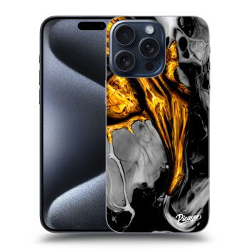 Maskica za Apple iPhone 15 Pro Max - Black Gold