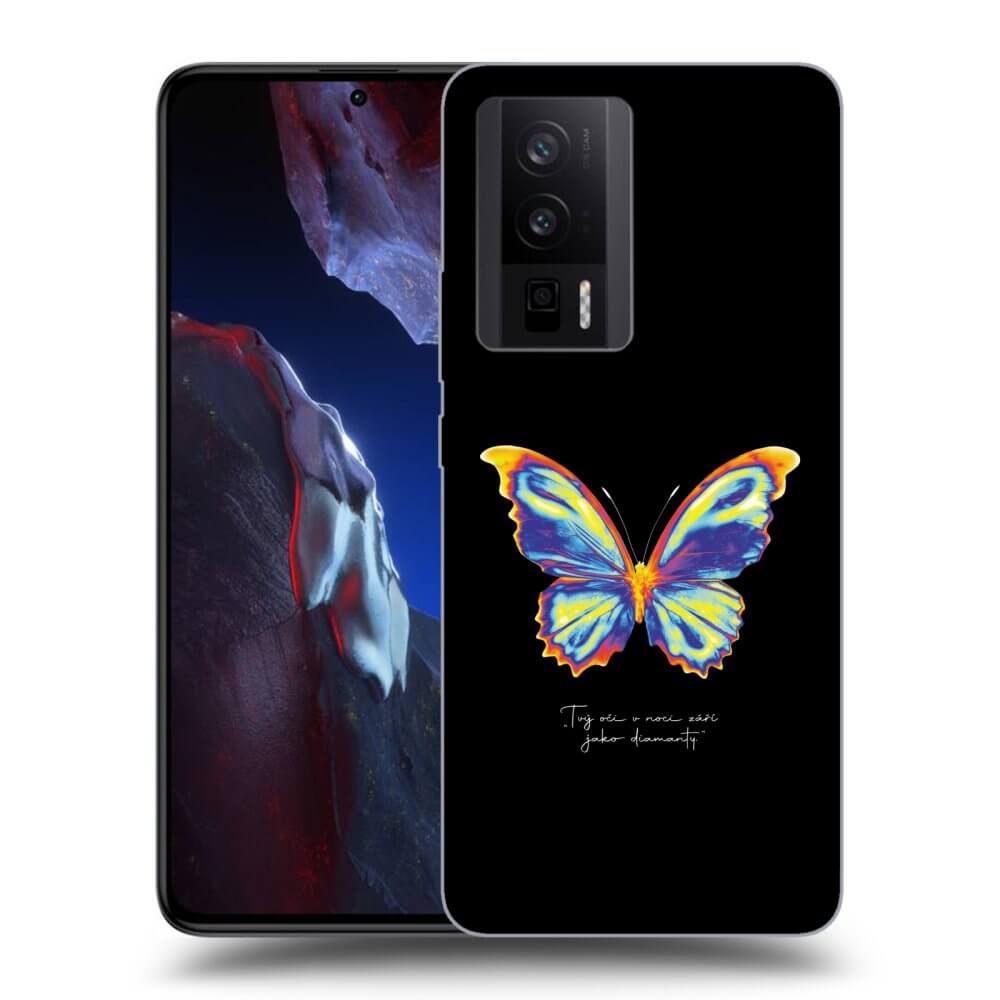 Picasee ULTIMATE CASE za Xiaomi Poco F5 Pro 5G - Diamanty Black