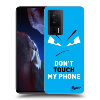 Maskica za Xiaomi Poco F5 Pro 5G - Evil Eye - Blue